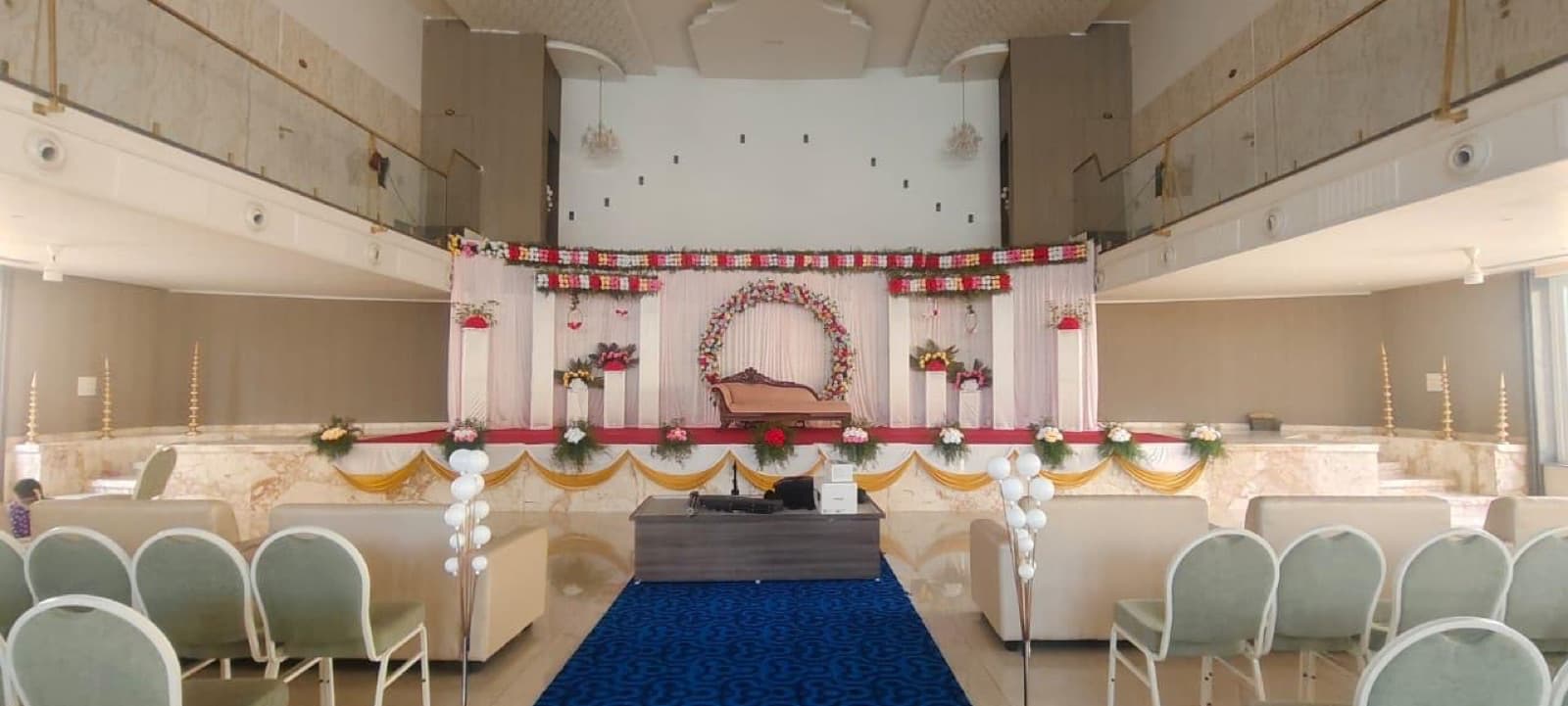 Party Hall at Babu Mahal Gold Palace