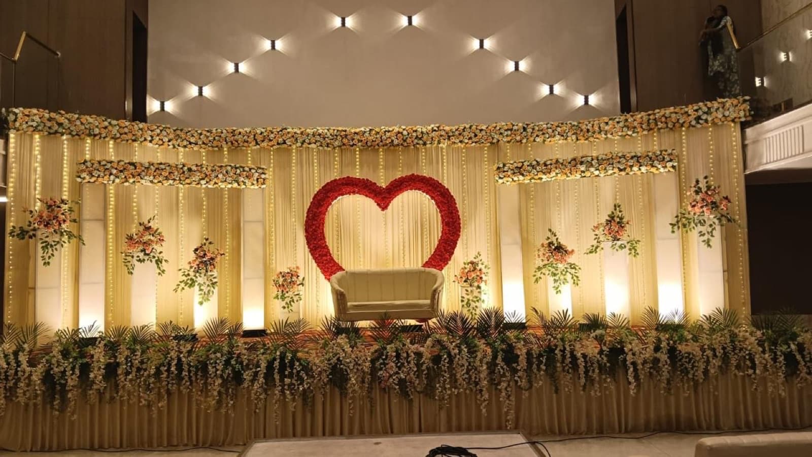 Birthday celebration setup